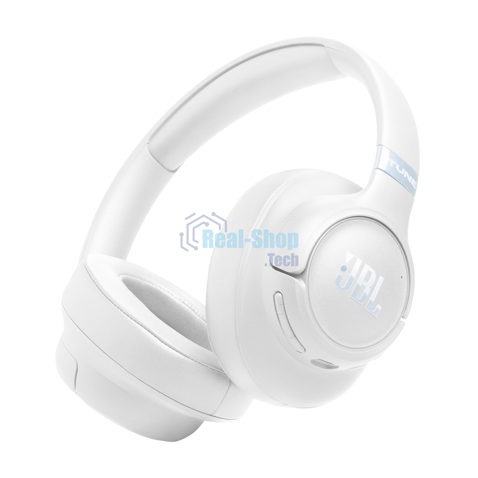 Беспроводные/проводные наушники JBL Tune 780NC белый, полноразмерные, Bluetooth + проводной, адаптивное шумоподавление