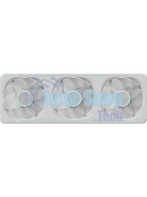 Вентилятор для корпуса Formula V Line AIR FUSION 3 WH REVERSE, 360x120x28мм, ARBG 3pin + PWM 4pin, 500-1800 RPM, 37.83 DBA MAX, HYDRO BEARING