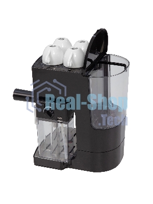 Кофеварка рожковая Zigmund & Shtain ZCM-889 черный, исп. кофе - молотый, 1.4 л, 1500 Вт. 20 бар