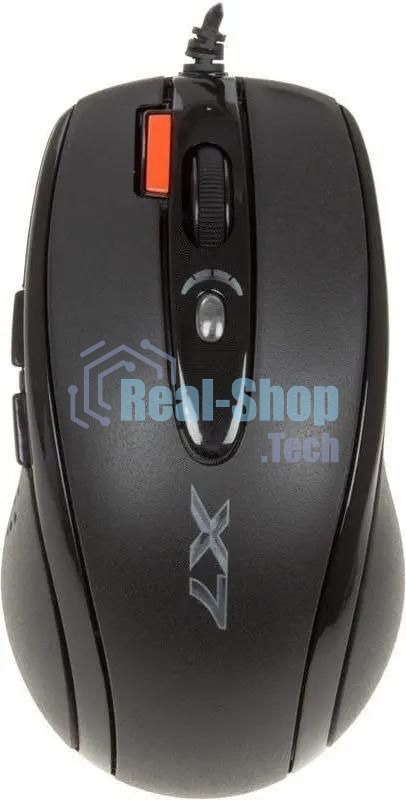 Мышь проводная A4Tech X-710BK черный, 2000 dpi, USB, кнопки - 7