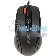 Мышь проводная A4Tech X-710BK черный, 2000 dpi, USB, кнопки - 7