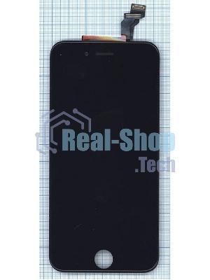 Дисплей Amperin для Apple iPhone 6 в сборе с тачскрином (IPS), черный