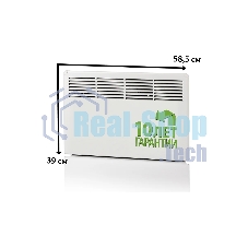 Конвектор электрический Ensto FinnHeat EPHBM05PR белый, 500 Вт, 8 м2, термостат