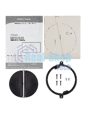 Вытяжка встраиваемая Krona KERRY 600 BLACK PB V2