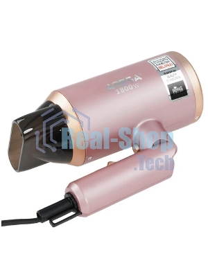 Фен ARESA AR-3222 розовый, 1800 Вт, компактный