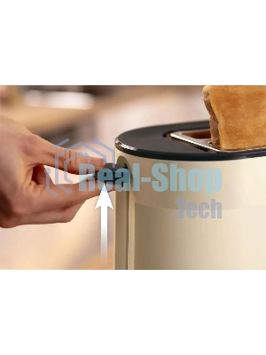Тостер Bosch TAT2M127 бежевый, 950 Вт, 2 слота