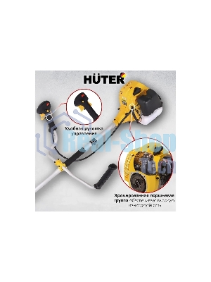 Триммер бензиновый Huter GGT-1900T, 2,5 л.с.
