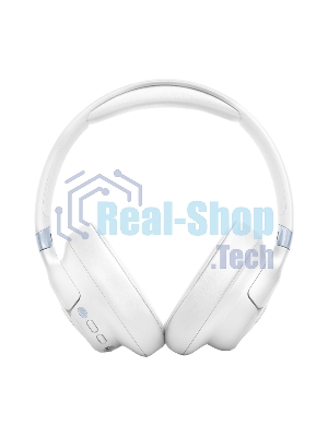 Беспроводные/проводные наушники JBL Tune 780NC белый, полноразмерные, Bluetooth + проводной, адаптивное шумоподавление