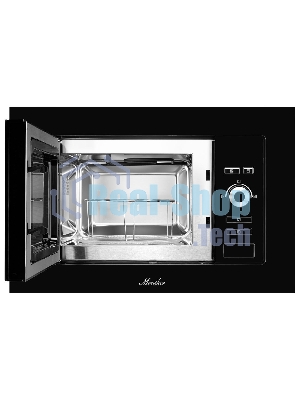 Встраиваемая микроволновая печь Monsher MMH 201 B, 59.3х38.5х31.3 см, мощность микроволновой печи 800-1250 Вт, мощность гриля 1000 Вт, 5 уровней мощности, электронное управление, многофункциональный дисплей, режим Микроволны/Гриль/Комби, автоменю8 программ, блокировка от детей, быстрый пуск, Принадлежности: высокая решетка для гриля, поворотный стол 245 мм, объем 20 л, : черный/стекло