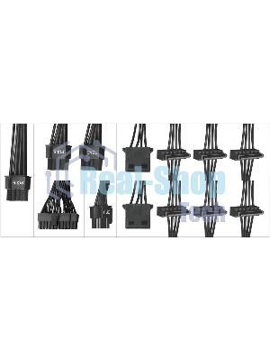 Блок питания Digma ATX 700W DPSU-700W-WH RTL, 700Вт, 80 PLUS белый, 120мм черный