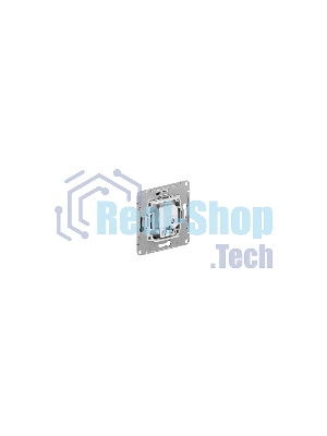 Механизм розетки TV EKF UP1-SOB-TV-3 Эпика, оконечная, черный