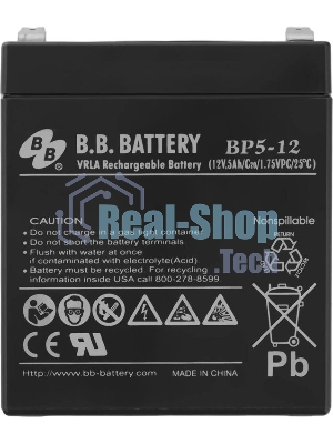 Батарея для ИБП B.B. Battery/BP 5-12/12V/5Ah