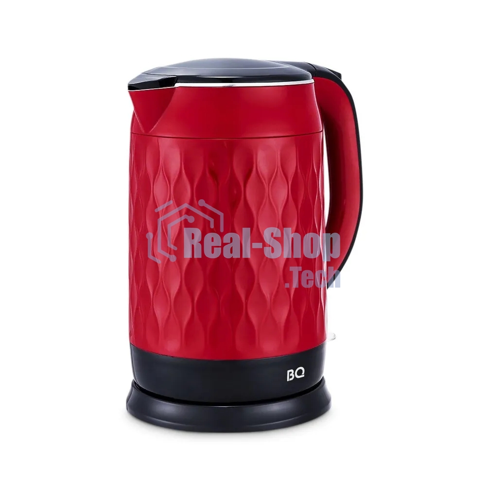 Чайник электрический BQ KT1715P Red-Black. Мощность:1800 Вт, Объем 1.7 л