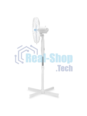 Вентилятор Coolfort CF-2029 белый, напольный, 40 Вт, 3 скорости, 42 см
