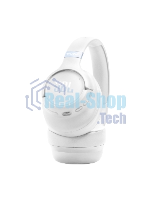 Беспроводные/проводные наушники JBL Tune 780NC белый, полноразмерные, Bluetooth + проводной, адаптивное шумоподавление