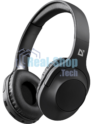 Гарнитура Defender FreeMotion B445 чёрный, беспроводная, Bluetooth, до 25 ч