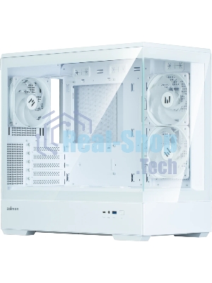 Компьютерный корпус ZALMAN P30 V2, MATX, белый, WINDOW, 2x3.5