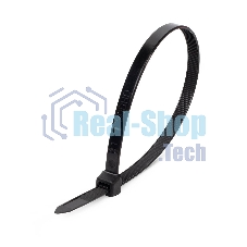 Нейлоновые стяжки Fortisflex КСС 3х200 мм черный 100 штук