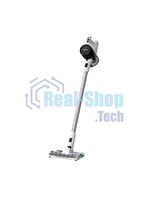 Пылесос вертикальный Libhof VCD-3235 PRO белый/черный, питание от аккумулятора, 350 Вт, уборка суxая/влажная, пылесборник 0.6 л