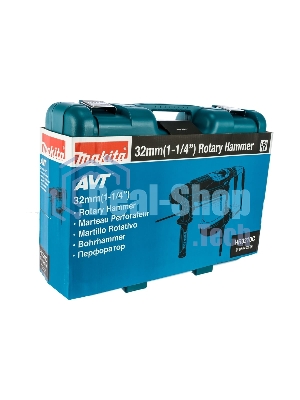 Перфоратор Makita HR3210C, SDS-plus, 850 Вт, 6,4 Дж, от сети