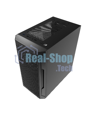 Компьютерный корпус Powercase Mistral Micro Z2B SI, Non Window, Mesh, 2x 120мм fan, черный, mATX (CMIMZB-F2SI)