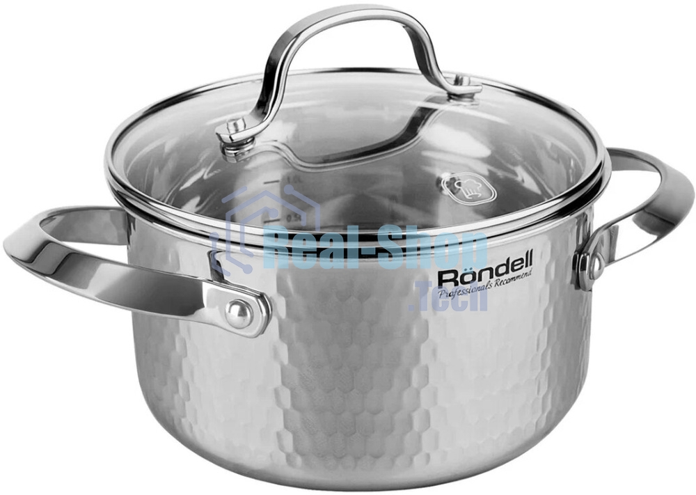 Кастрюля RainDrops Rondell RDS-1294 с/кр 20 см 3,2 л