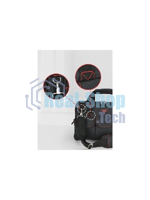 Сумка для инструментов Deli DL430902 Black Edition