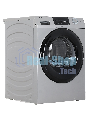 Сушильная машина Haier HD90-A2959S серый/черный, 9 кг, сушка - тепловой насос, программ - 12, 59.5 x 84.5 x 60 см