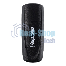Флешка USB Smartbuy Scout black (SB064Gb2SCK), 64Gb, USB 2.0, R/W 15/8, черный