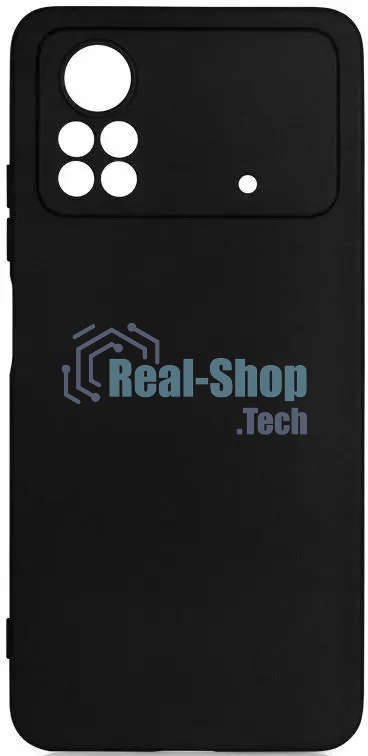 Чехол (клип-кейс) DF poCase-04, для Xiaomi Poco X4 Pro 5G, черный pocase-04 (black)