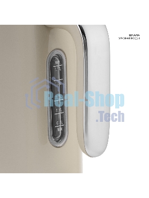 Чайник электрический Galaxy Line GL 0348 1.7л. 2200Вт кремовый корпус: нерж.сталь (ГЛ0348Л)