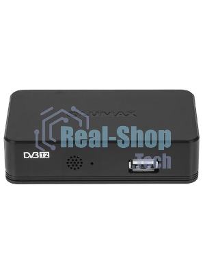 Приставка для цифрового ТВ LUMAX DV1120HD черный, DVB-T2, DVB-T, DVB-C, HDMI, USB 2.0