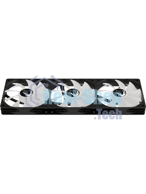 Кулер с водяным охлаждением Formula V Line ICE JET GLOW 360 BK, 360мм, 3x120мм, ARGB fans, LGA115X/1200/1700/1851, AM4/AM5