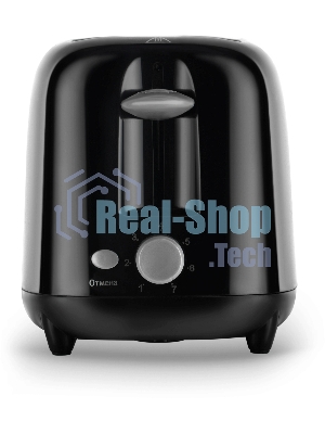 Тостер Vitek Illusion VT-1573 черный, 700 Вт, 2 слота