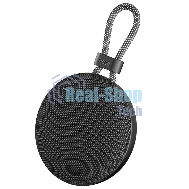 Портативная колонка круглая HOCO BS60, черный