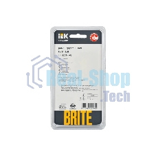 Рамка 2-местная IEK BRITE РУ-2-1-БрЧ (BR-M22-M-K02) металл черный