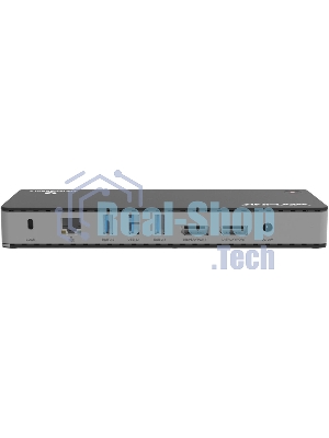 Док-станция WAVLINK WL-UTD21H, Thunderbolt 3, USB-A 3.2 Gen1/USB-A 3.2 Gen2/USB-C 3.2 Gen2/DisplayPort/RJ-45/Jack 3.5мм, USB