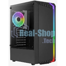 Корпус ATX AeroCool Bionic-G-BK-v2 4710562758672 черный, без БП, 2*USB 3.0, USB 2.0, HD Audio