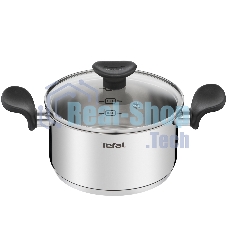 Кастрюля Tefal Primary E3084374 2.1л. d=18см (с крышкой) стальной (2100120956)