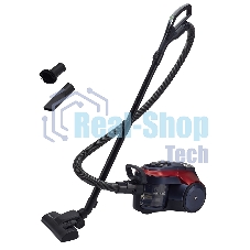 Пылесос Polaris PVC 2003RI серый/красный, 500/2000 Вт, уборка сухая, пылесборник контейнер 2.5 л