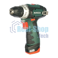 Дрель-шуруповерт Metabo Powermaxx BS, 12 В, 2 Ач, 34 Нм, щеточный