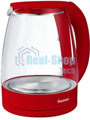 Чайник электрический Blackton Bt KT1800G Red. Мощность: 1500 Вт, Максимальный объем: 1.8 л