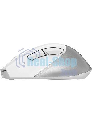 Мышь беспроводная A4Tech Fstyler FG45CS Air2 белый/серебристый, 2000 dpi, радиоканал, USB, кнопки - 7