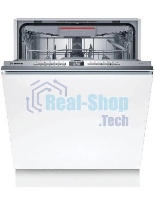 Встраиваемая посудомоечная машина Bosch SMV4HVX00E, серебристый, 59.8 см, 14 компл., 46 дБ, класс D