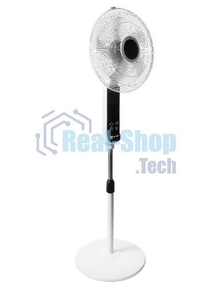 Вентилятор Electrolux EFF-901N чёрный/белый, напольный, 45 Вт, 3 скорости, 40 см