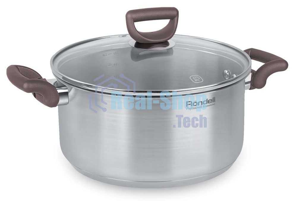 Кастрюля Rondell RDS-1323 Fest с/кр 24 см 4,8 л