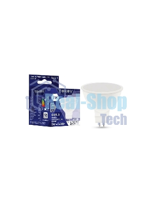 Лампа светодиодная TOKOV ELECTRIC 5Вт Soffit 4000К GU5.3 176-264В