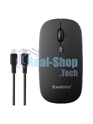 Мышь беспроводная Dual BT+USB с зарядкой Smartbuy X31 черная (SBM731DK) /100.  