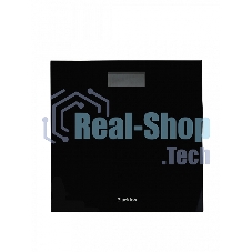 Весы напольные Blackton Bt BS301 Black, электронное управление, LCD дисплей, диапазон измерений 3–180 кг, 4 высокочувствительных датчика, выбор единиц измерения: килограммы, фунты, шаг измерения 100 г, максимальный вес 180 кг, индикация перегрузки, индикатор замены батарейки, автоматическое включение и отключение, автообнуление, платформа из закаленного стекла, нескользящие ножки, источник питания 2 x AAA, номинальное напряжение 3 В