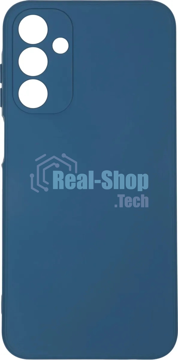Чехол (клип-кейс) BoraSCO для Samsung Galaxy A15 Microfiber Case синий (72893)